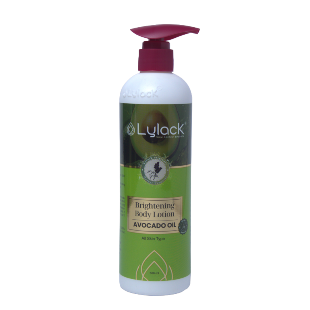 LYLACK BRIGHTENING BODY LOTION (AVOCADO, PASSION FRUIT OIL) 500 ML